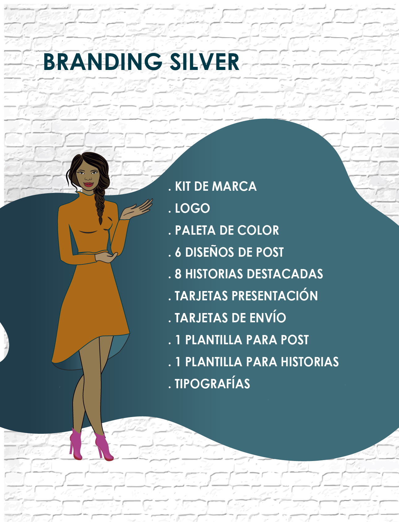 Branding combo silver